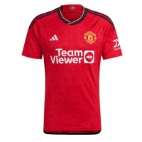 Fotbalové Dres Manchester United Diogo Dalot #20 Domácí 2023-24 Krátký Rukáv